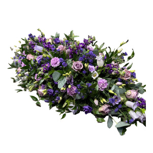 
                  
                    Lilac And Blue Casket Spray
                  
                